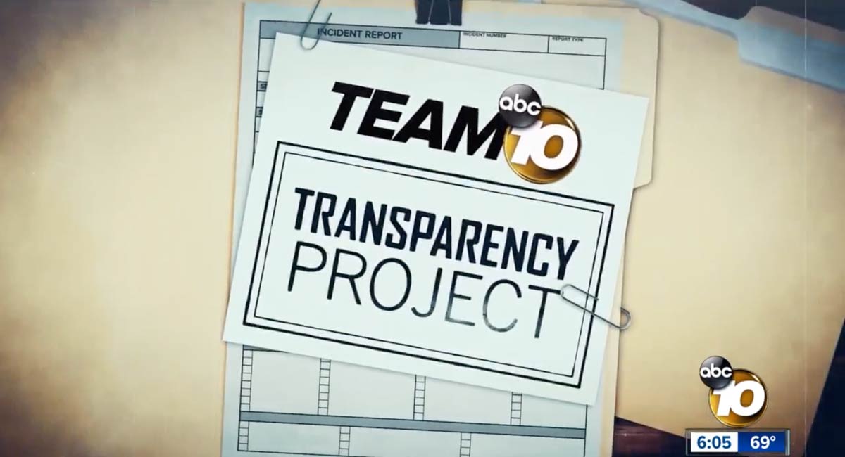 Screenshot of Team10 Transparency Report