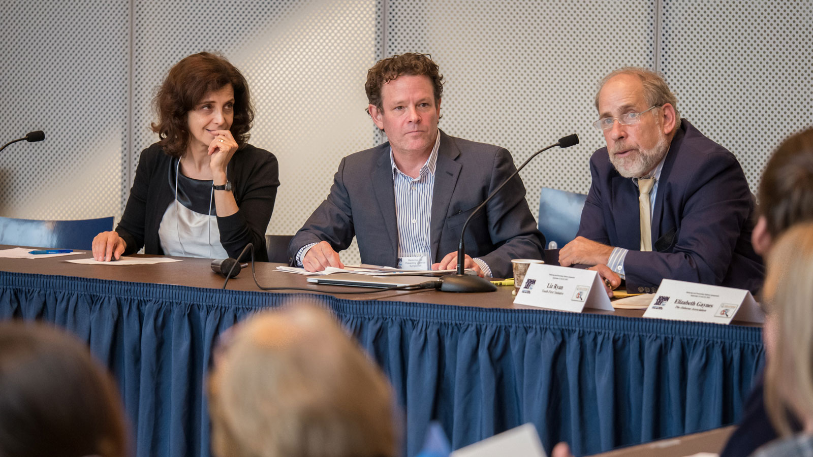 panel of three speakers