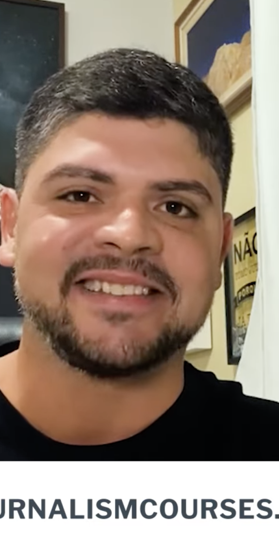 Solutions journalism trainer Daniel Nardin