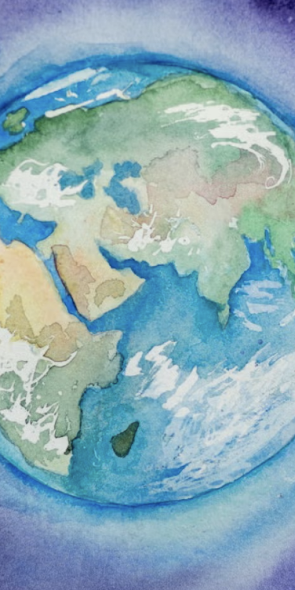 Illustration of the planet