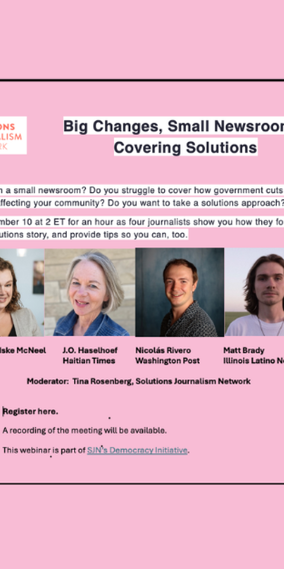 Big Changes, Small Newsrooms