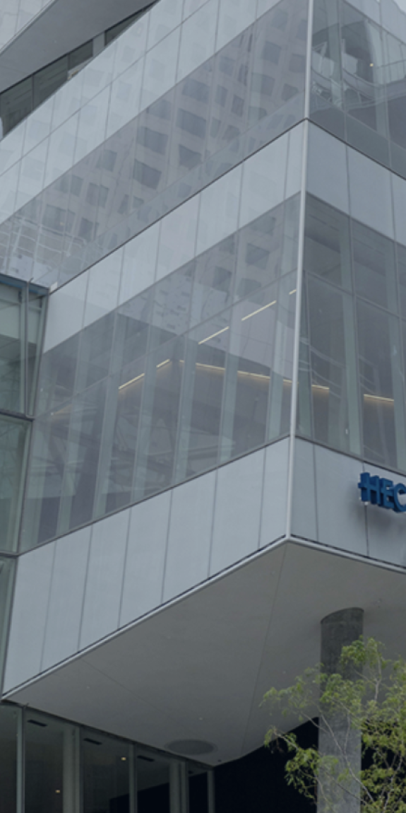 Exterior of a building