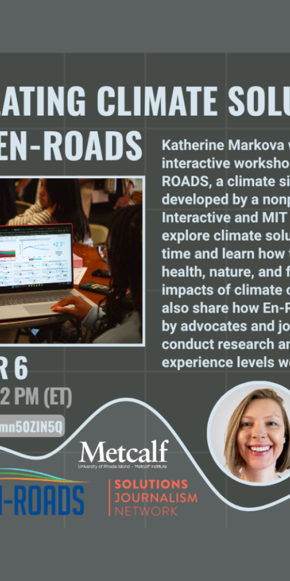 Simulating Climate Solutions with EN-Roads