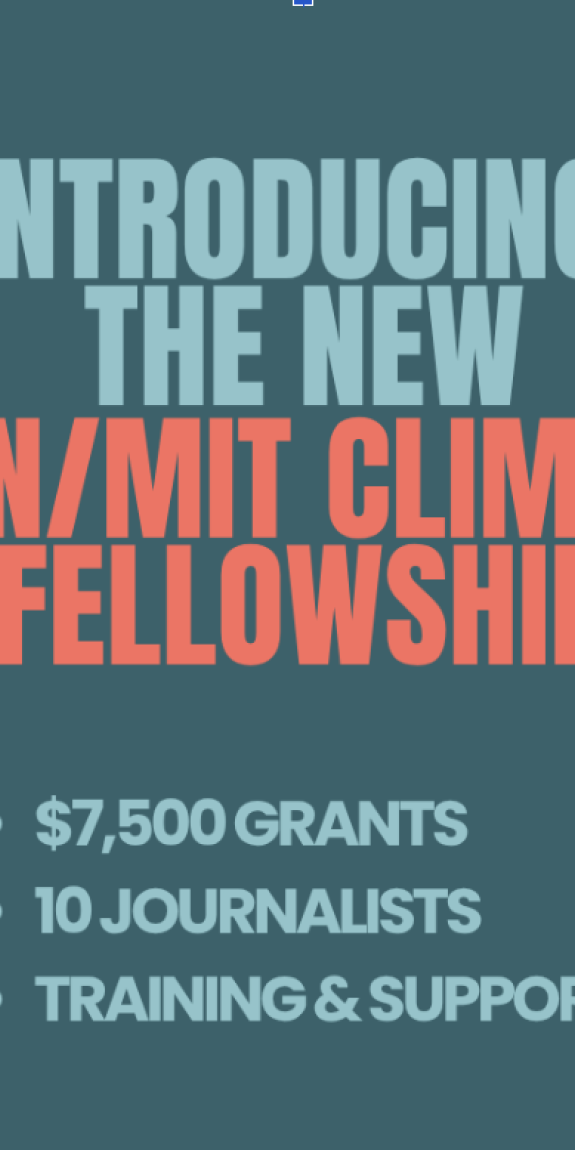 SJN/MIT Climate Fellowship
