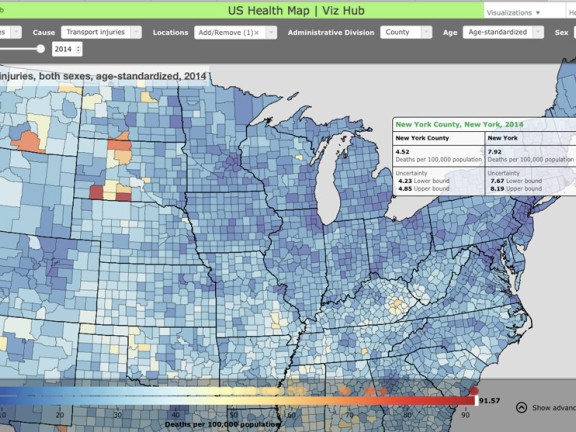 transport death heat map