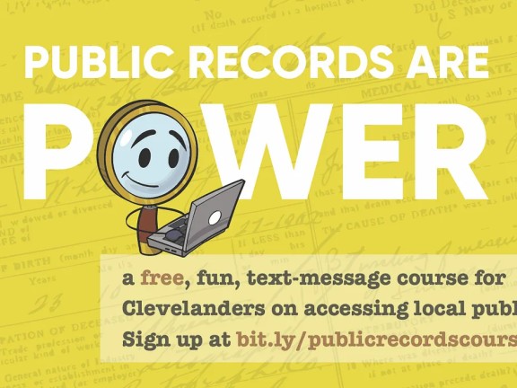 Public Records Are Power ad