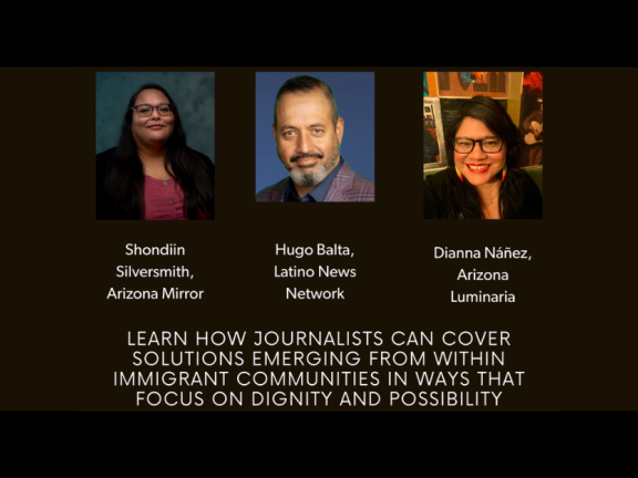 Shondiin Silversmith, Hugo Balta, Dianna Náñez