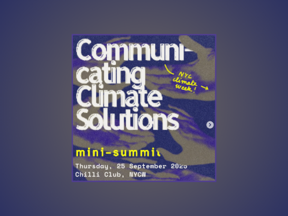 Communicating Climate Solutions