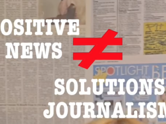 Positive news ≠ solutions journalism