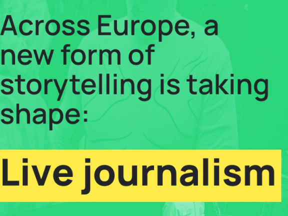 Live journalism