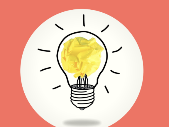 Illustration of a light bulb