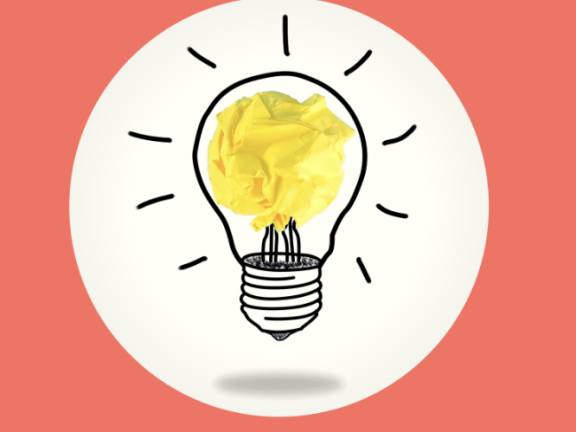 Illustration of a light bulb