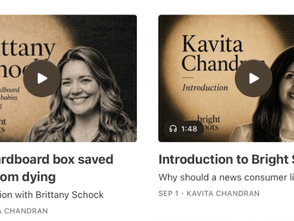 A podcast for progress