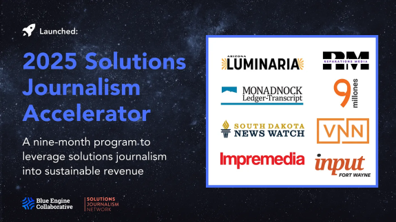 2025 Solutions Journalism Accelerator