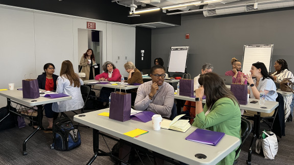 2026 Educators Academy participants engage in discussion