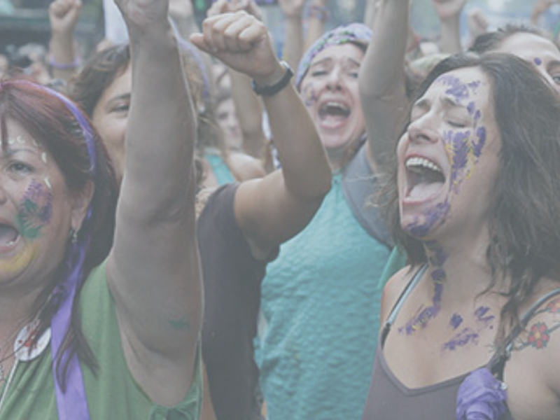 Women protest for climate action