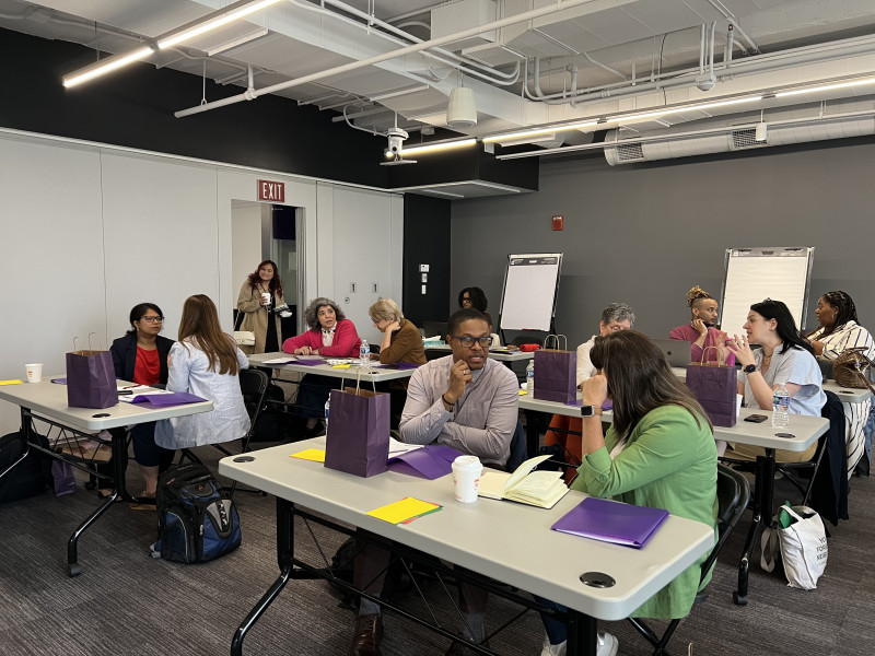 2026 Educators Academy participants engage in discussion