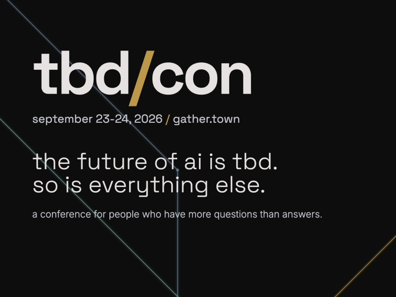tbd/con conference
