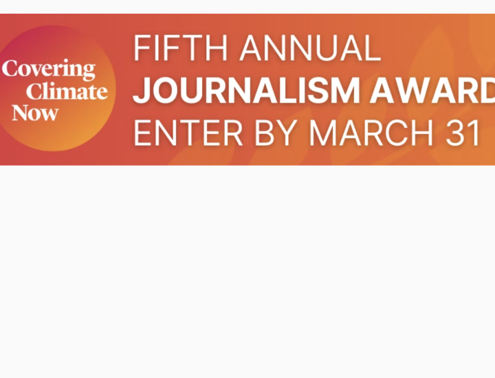 Covering Climate Now Journalism Awards