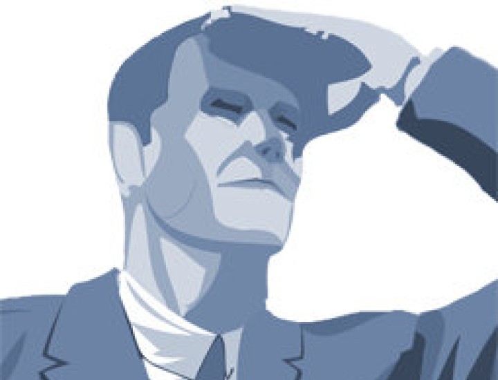 Tucson Sentinel logo shows a man looking into the distance