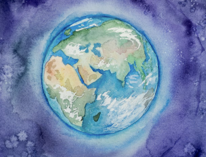 Illustration of the planet