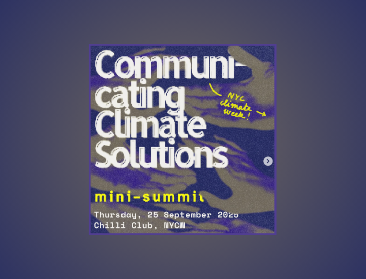 Communicating Climate Solutions