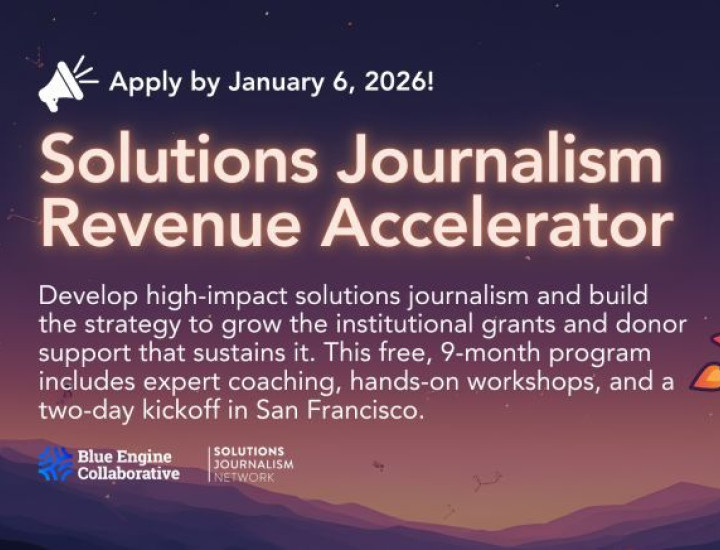 Solutions Journalism Revenue Accelerator