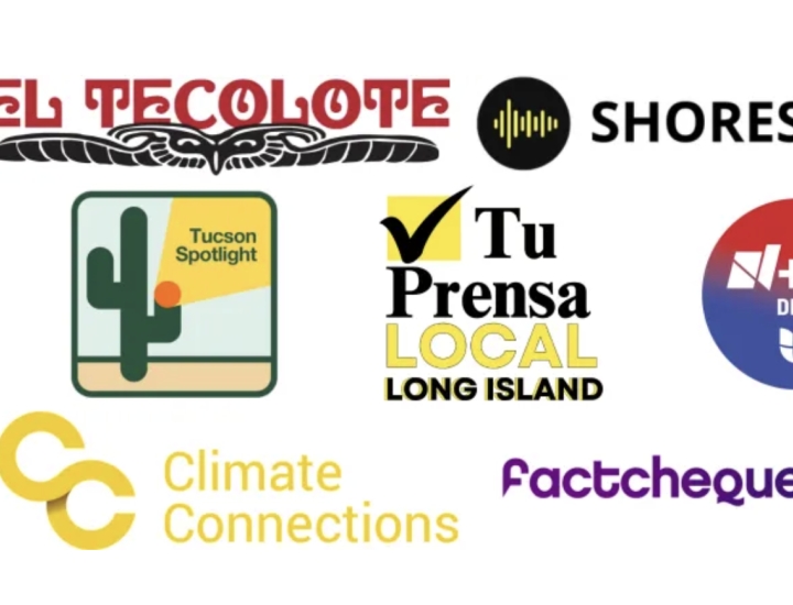 Addressing Health Disparities Fellowship participating newsrooms