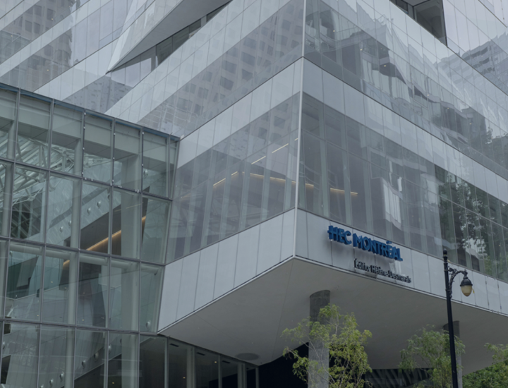 Exterior of a building