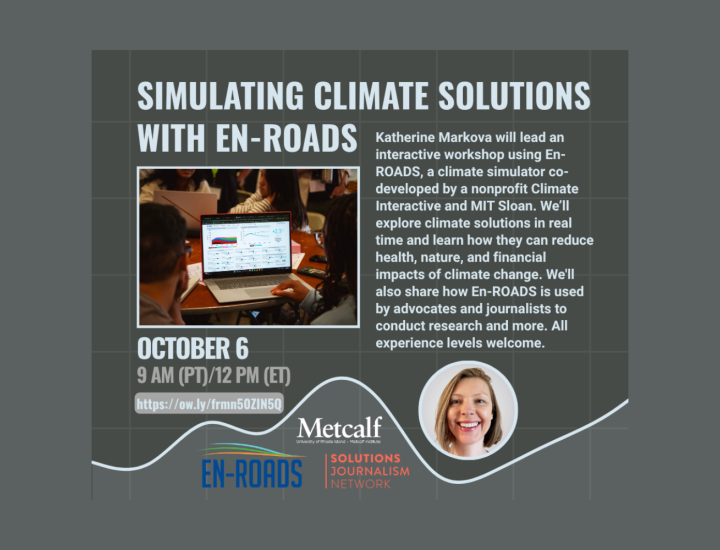 Simulating Climate Solutions with EN-Roads