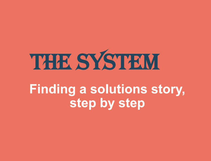 Finding a solutions story, step by step