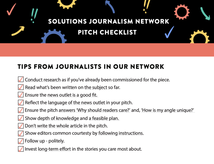 Pitch checklist
