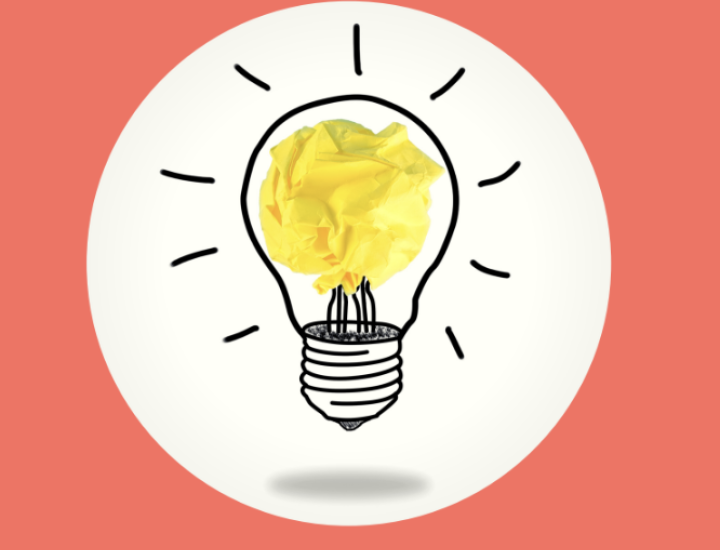 Illustration of a light bulb