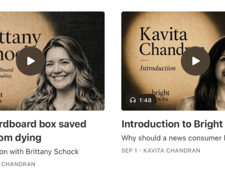 A podcast for progress